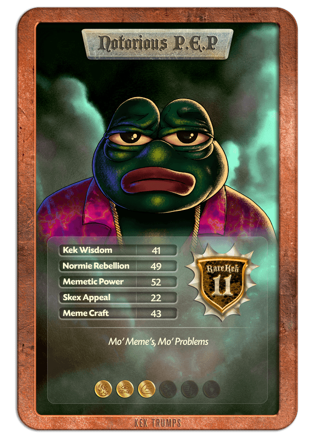 #11 NOTORIOUS P.E.P - Bronze