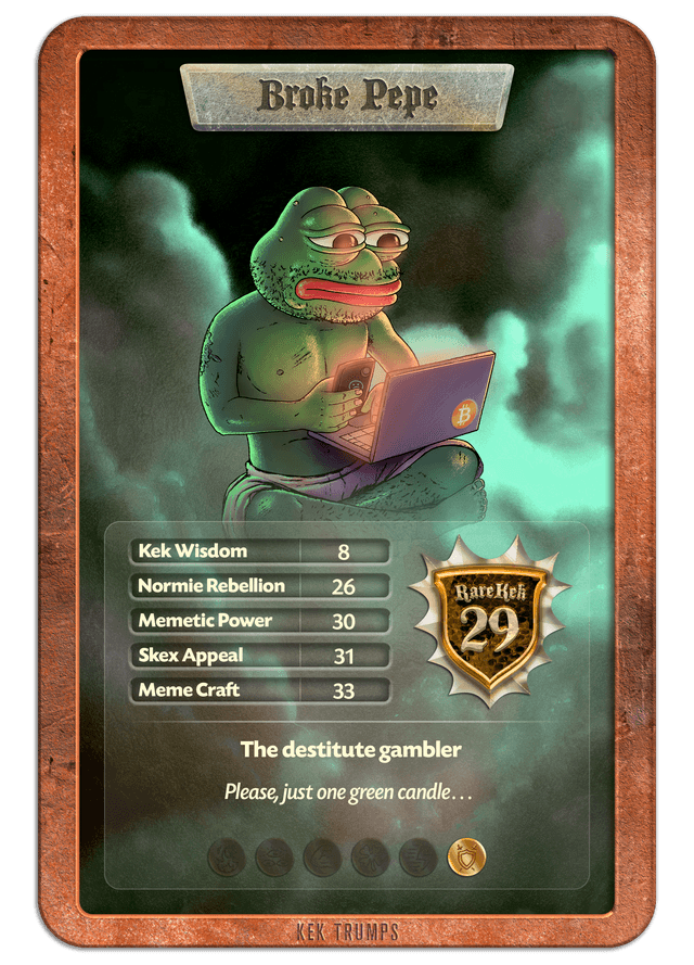 #29 BROKE PEPE - Bronze