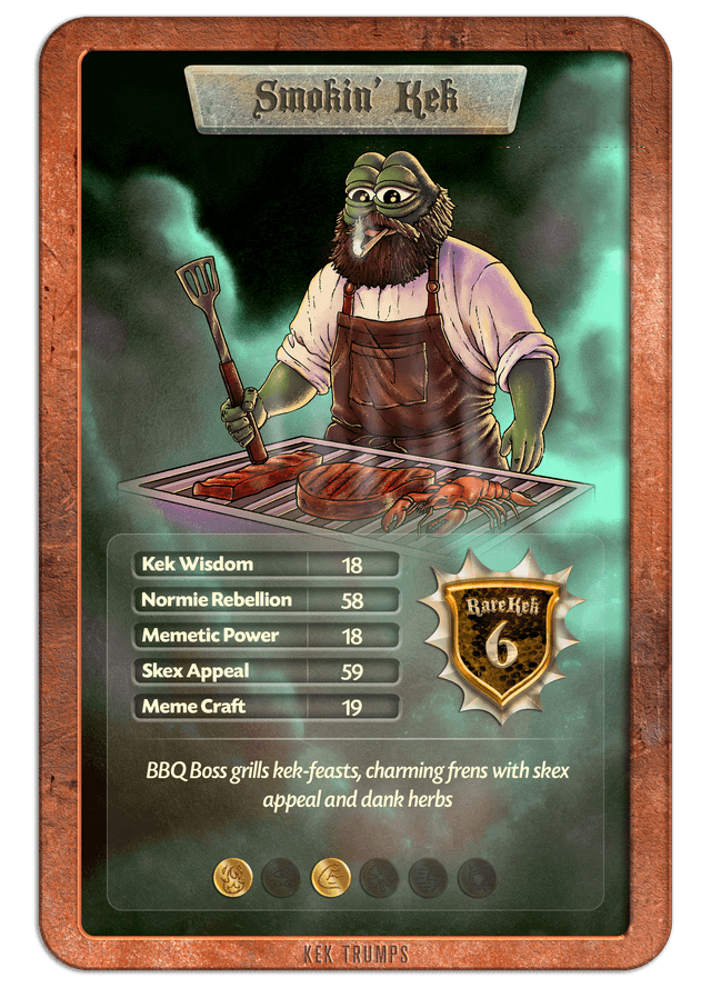 #6 SMOKIN' KEK - Bronze