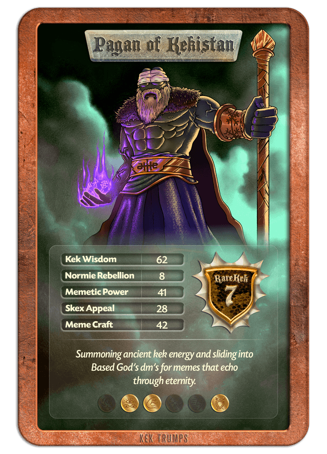 #7 PAGAN OF KEKISTAN - Bronze