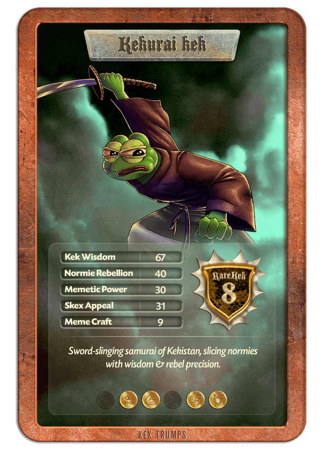 #8 KEKURAI KEK - Bronze